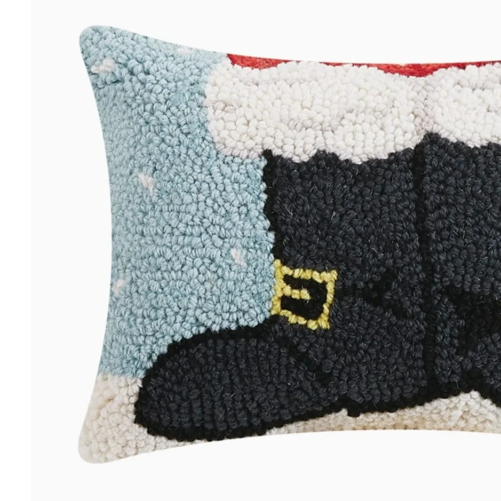 Santa’s Boots Accent Pillow